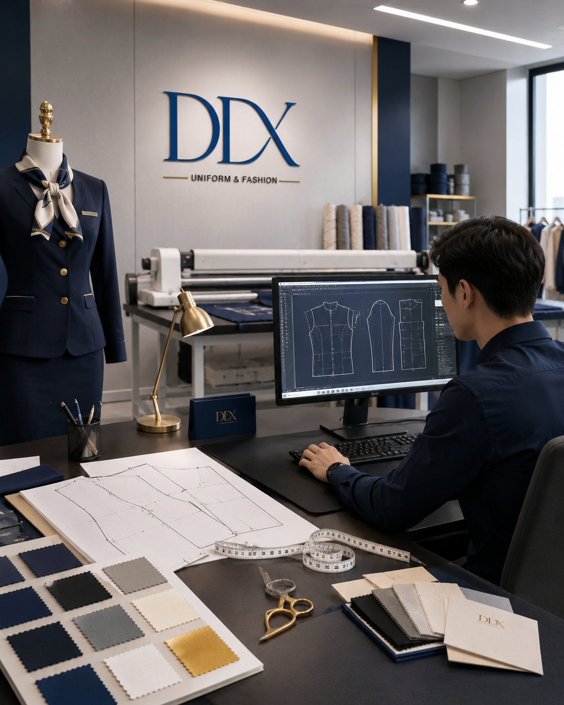 DDX Uniform & Fashion - studio và phòng mẫu