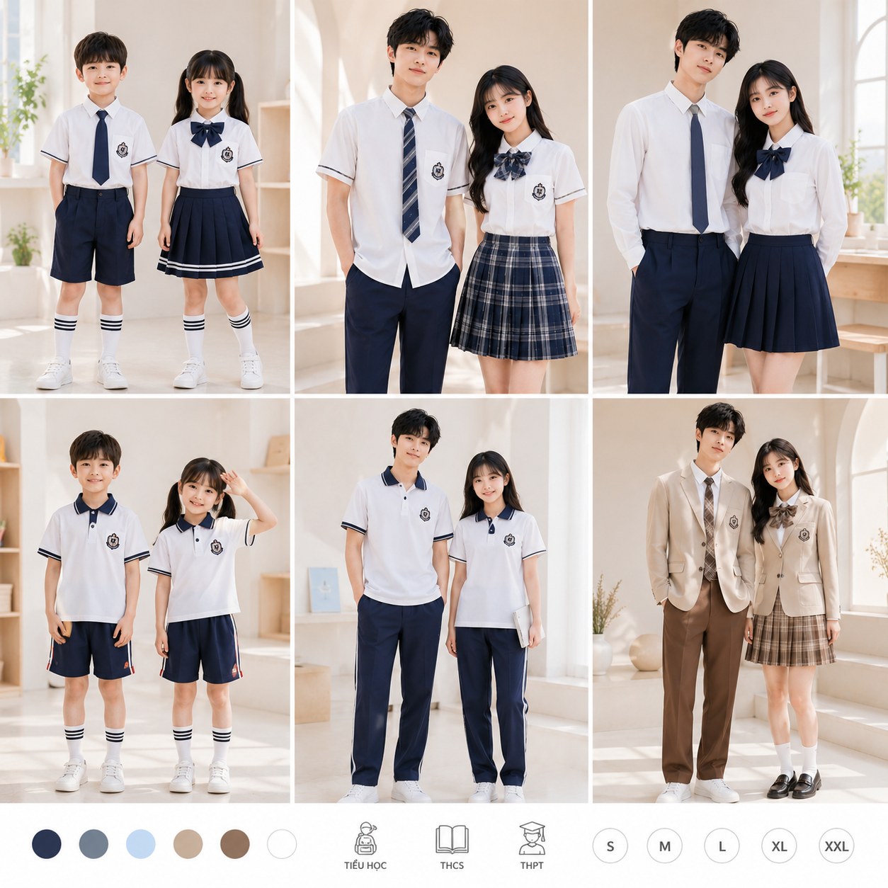 Đồng phục Học sinh Tiểu học & THCS