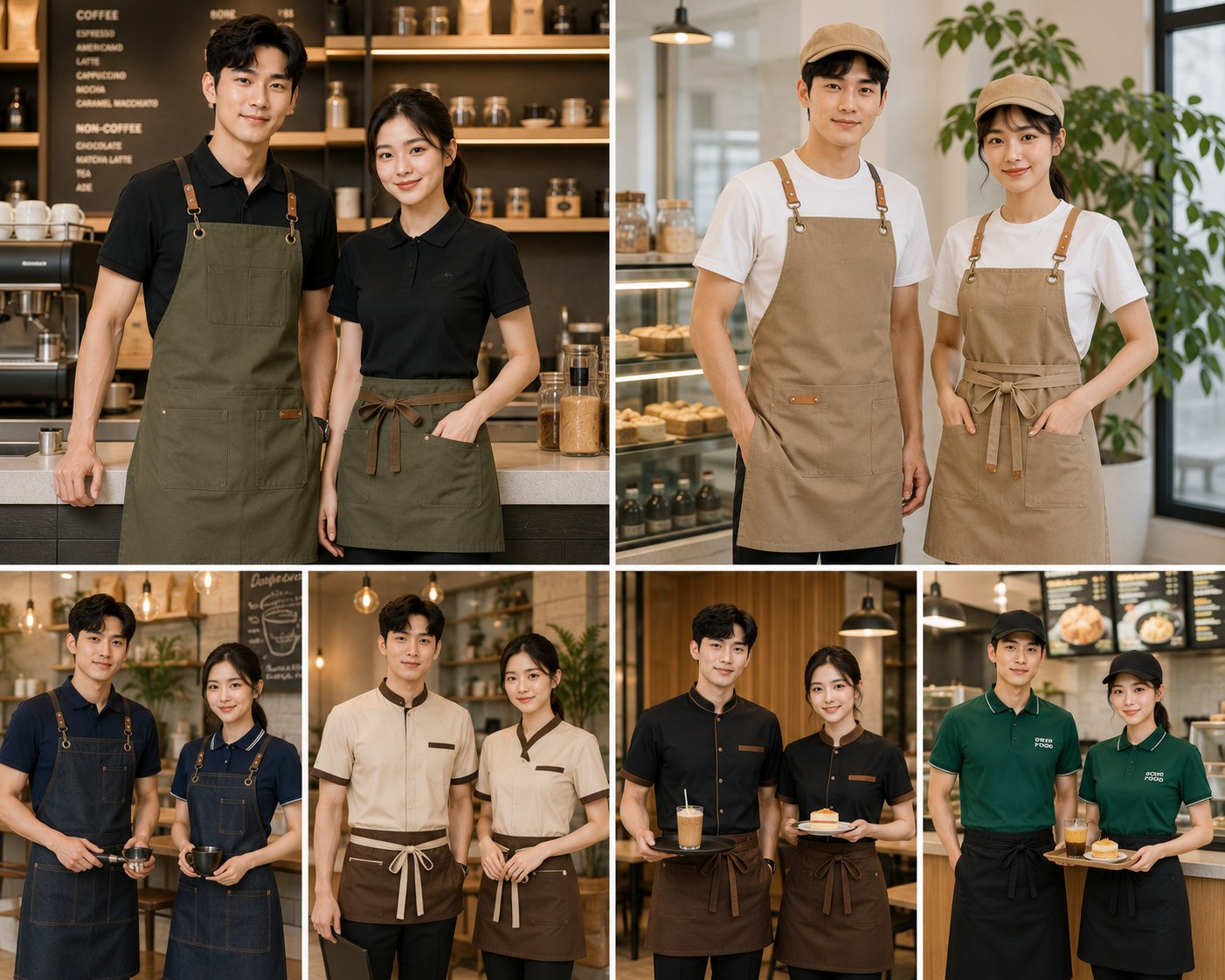 Đồng phục Quán Cà phê & F&B Trẻ trung