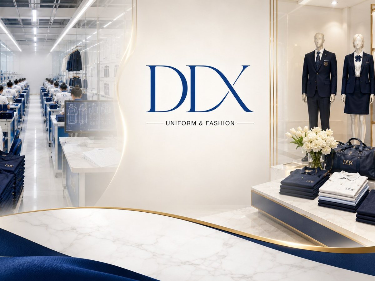 Quy Trình Sản Xuất Đồng Phục Chuyên Nghiệp Tại DDX Fashion